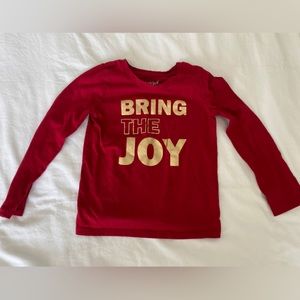 Girls long sleeve too size 5T